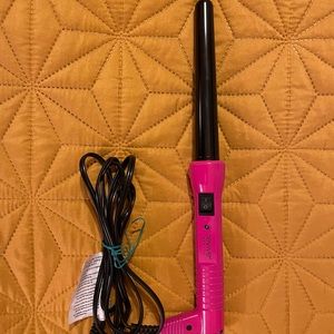 Wand curling iron